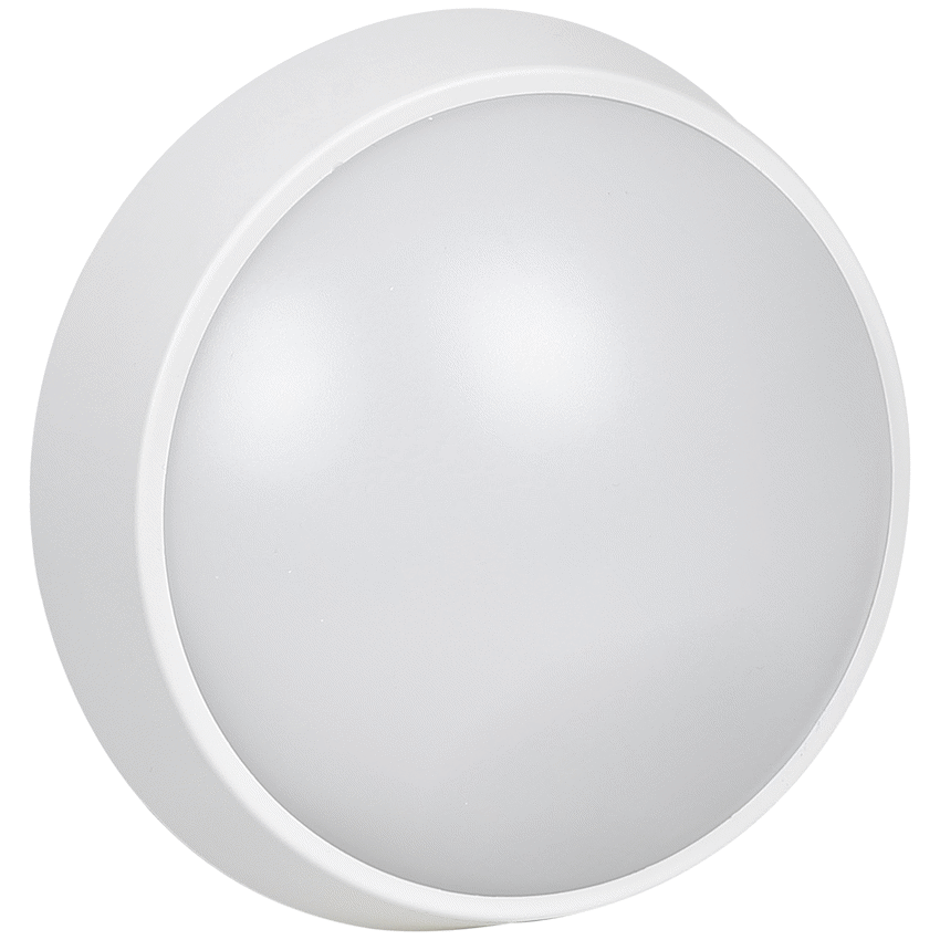 Ellies Spectra Series - AC 15W  Round LED Bulkhead with 3CCT -WT