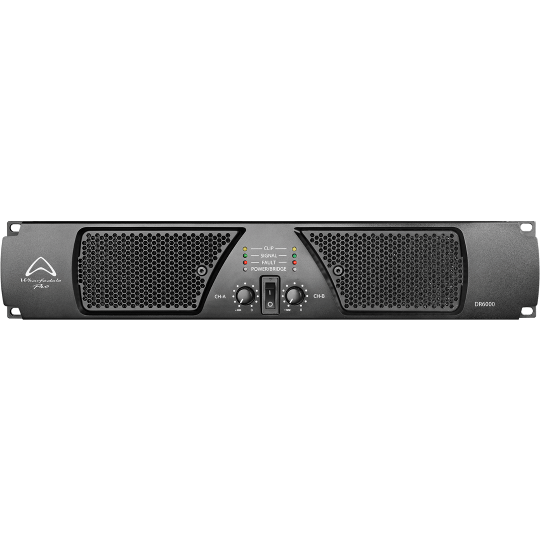 Wharfedale Pro DR6000 2-Channel Class D Power Amplifier