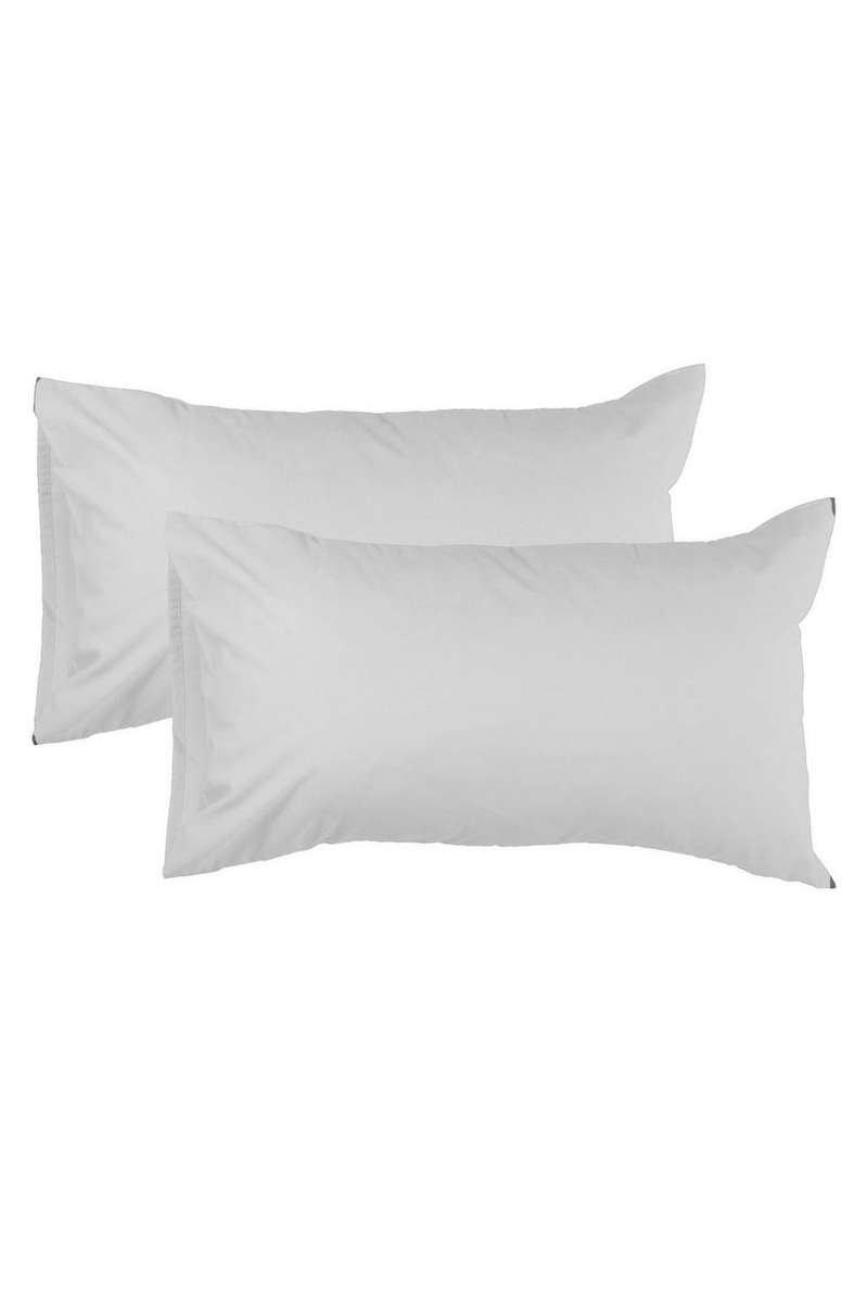Polycotton 2-Pack Pillowcases - White
