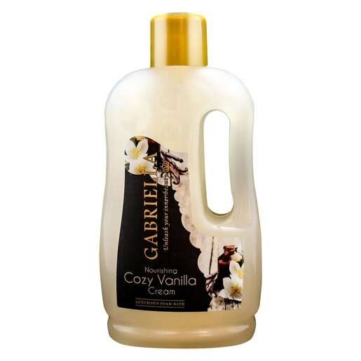Gabriella Vanilla Cream Delight Bubble Bath 2L