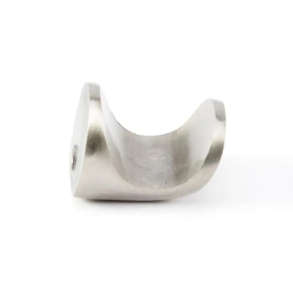 Finger Pull Knob Brushed Satin Nickel 18mm