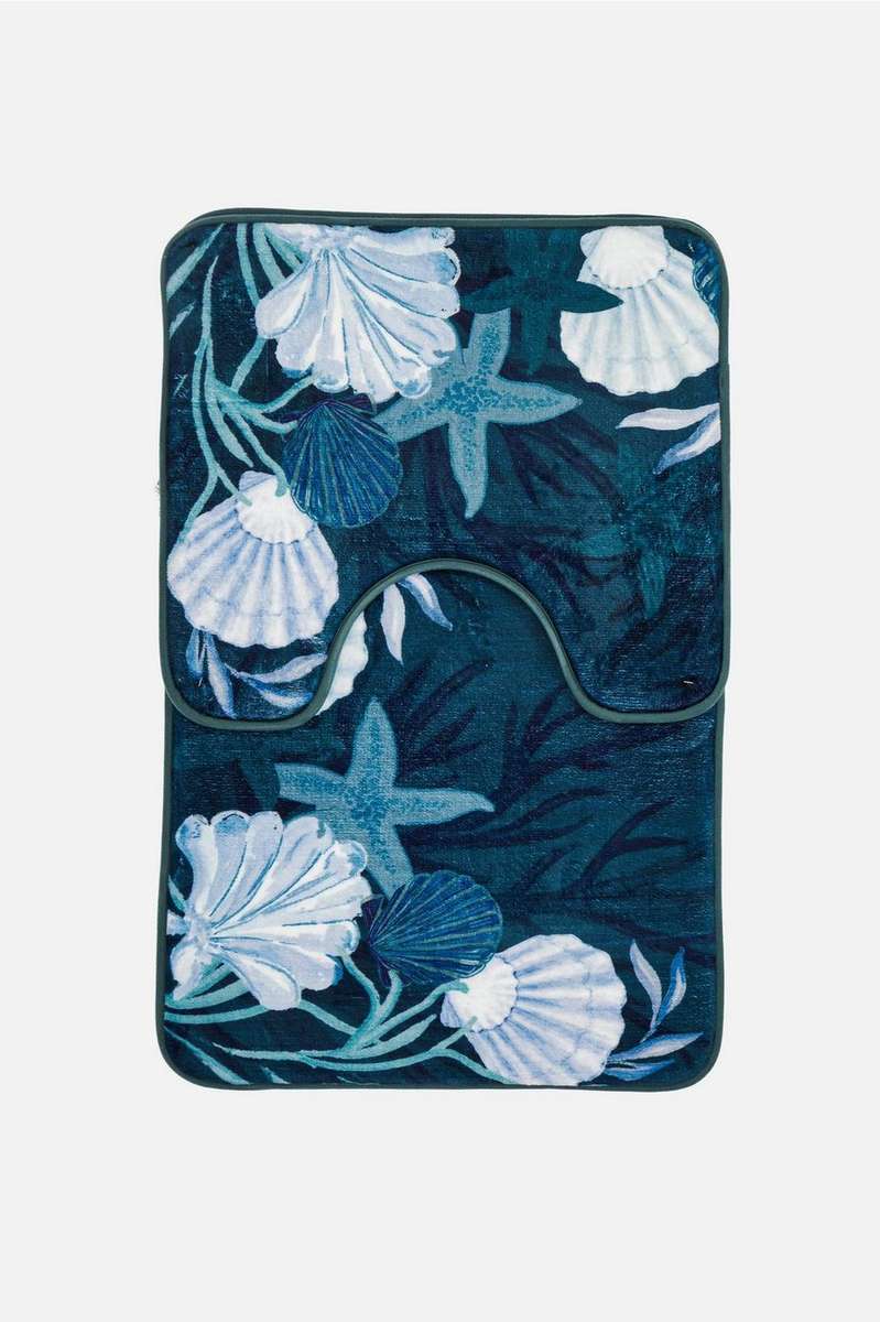 2 Piece Reversible Bath Mat Set