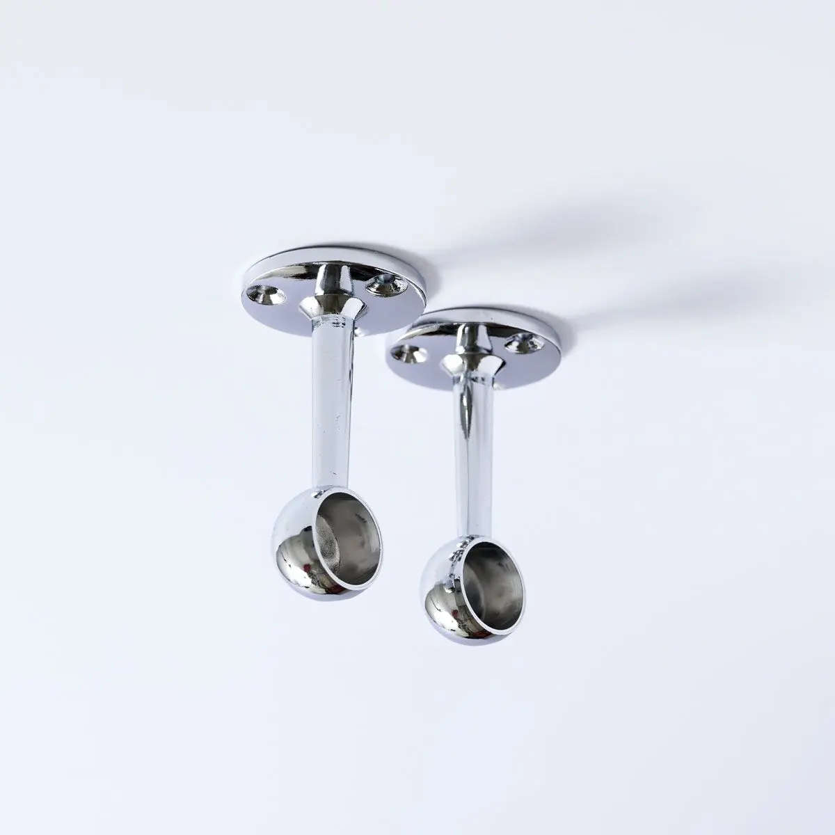 Towel Rail Bracket Chrome-plated 19 Mm 2-piece