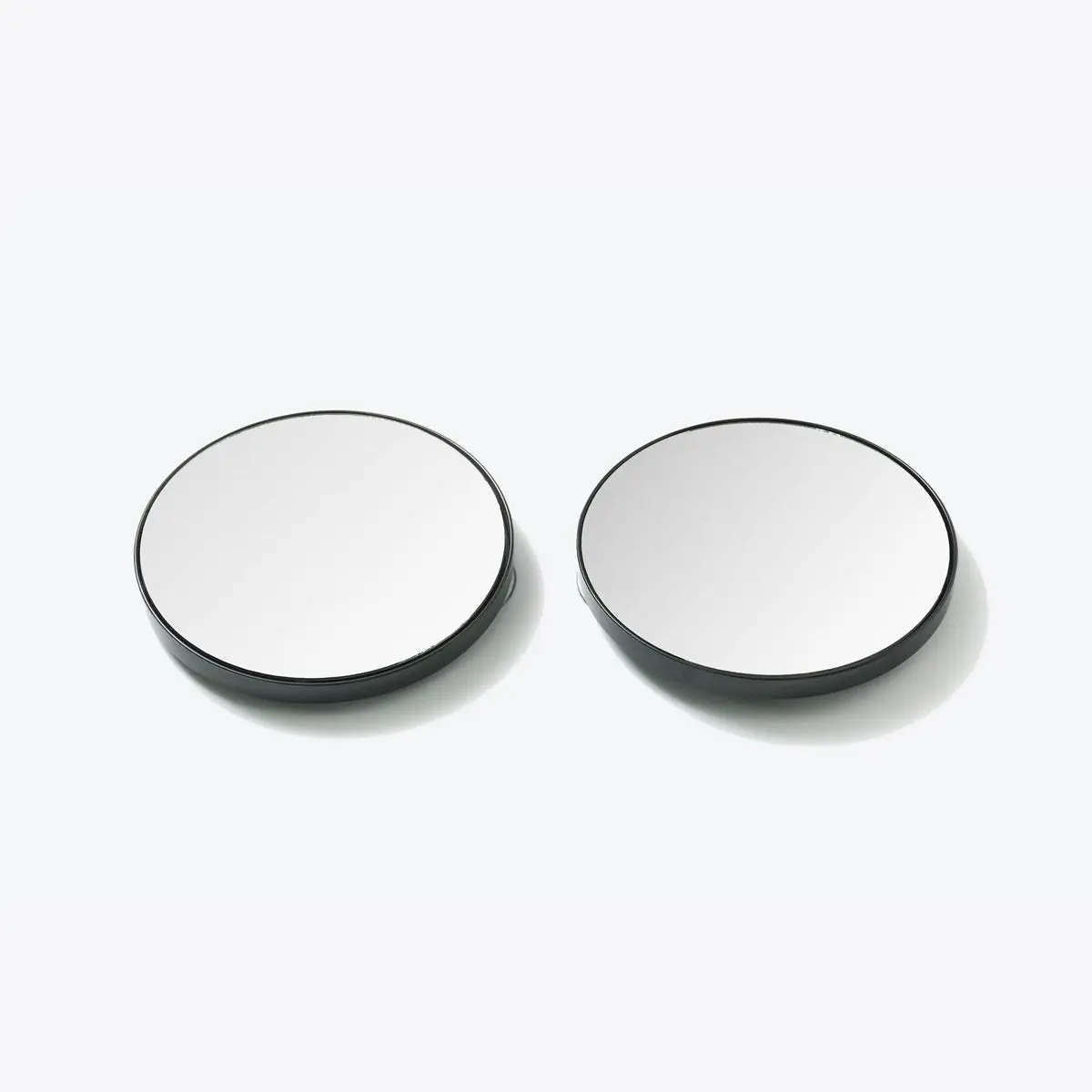 Mirror Magnified 10x 20x Black 2-Piece