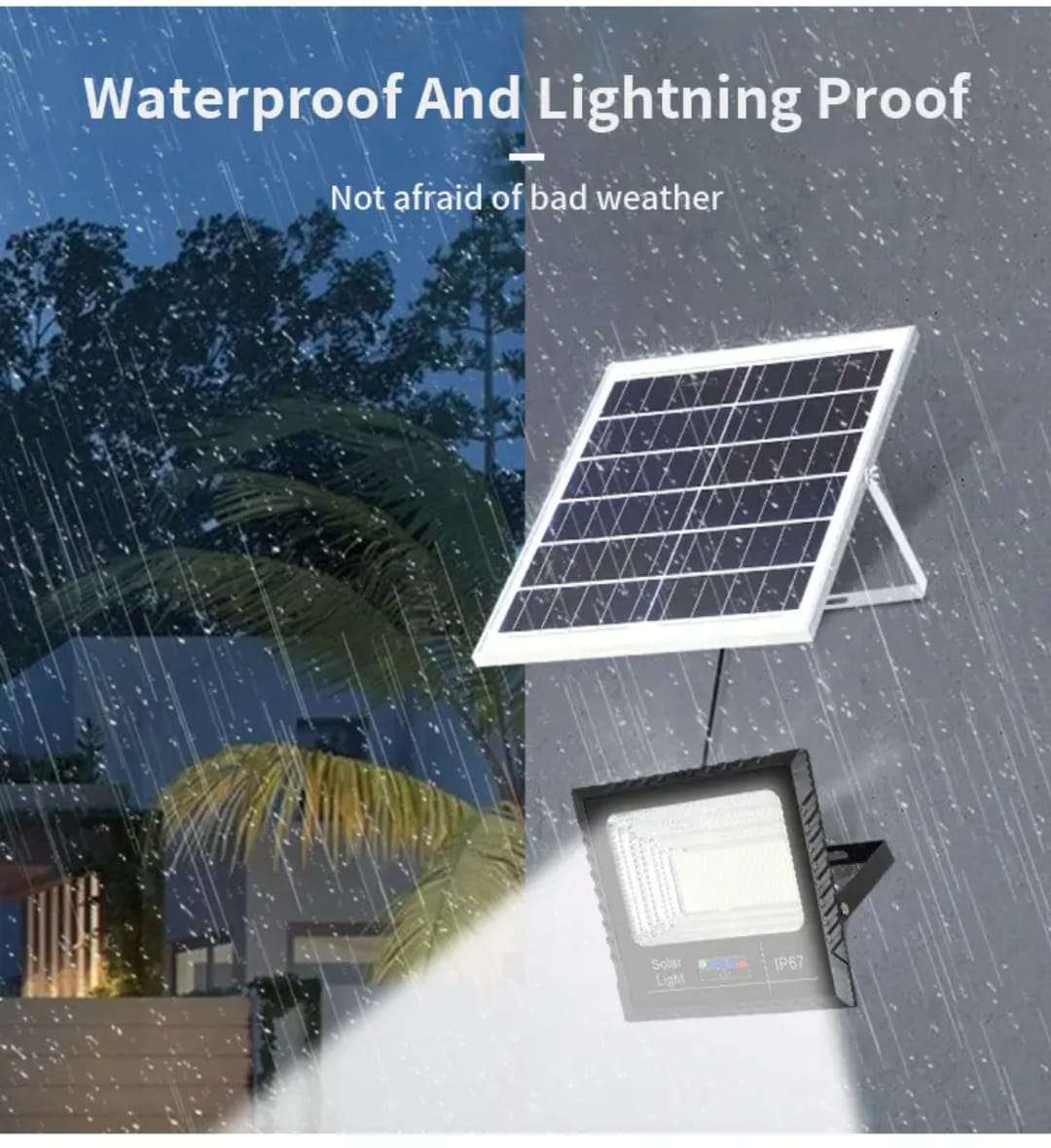 50w Solar Flood Light