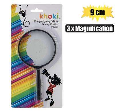 BULK PACK X 10 MAGNIFYING-GLASS 90mm-DIAM. BLISTER