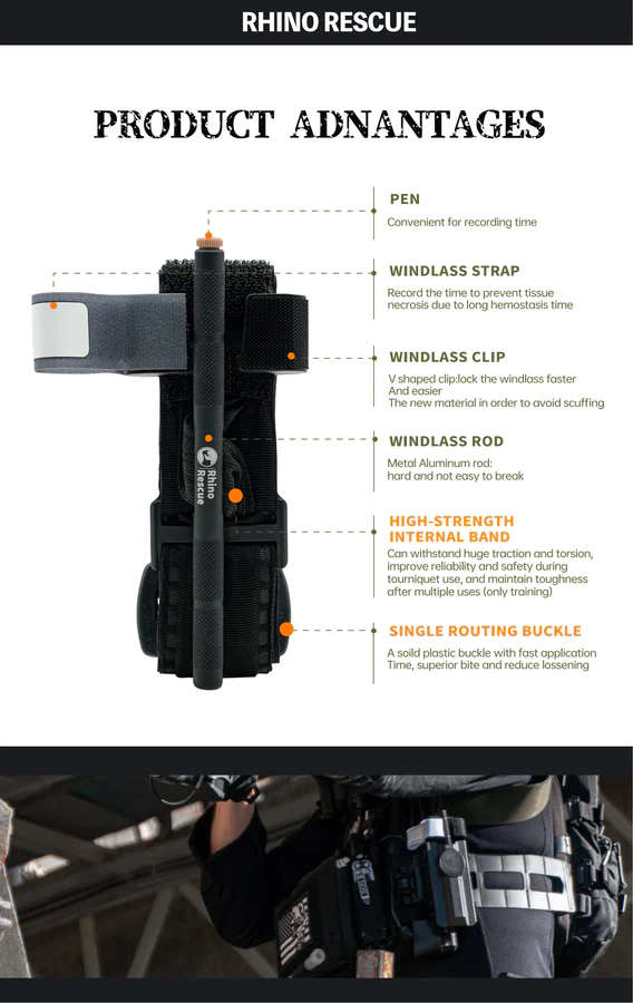 Rhino Rescue Metal Tourniquet