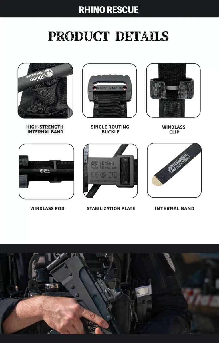 Rhino Rescue Metal Tourniquet