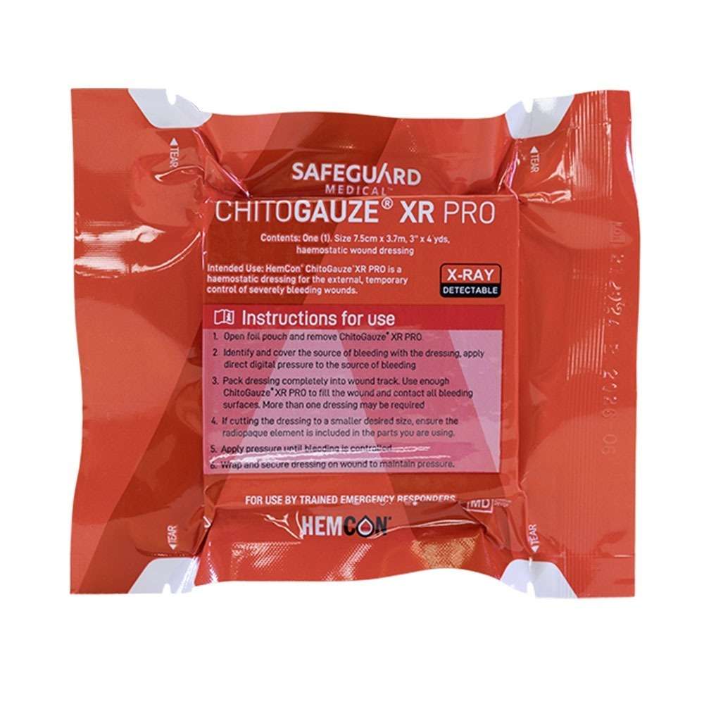 Safeguard Medical Chitogauze XR Pro