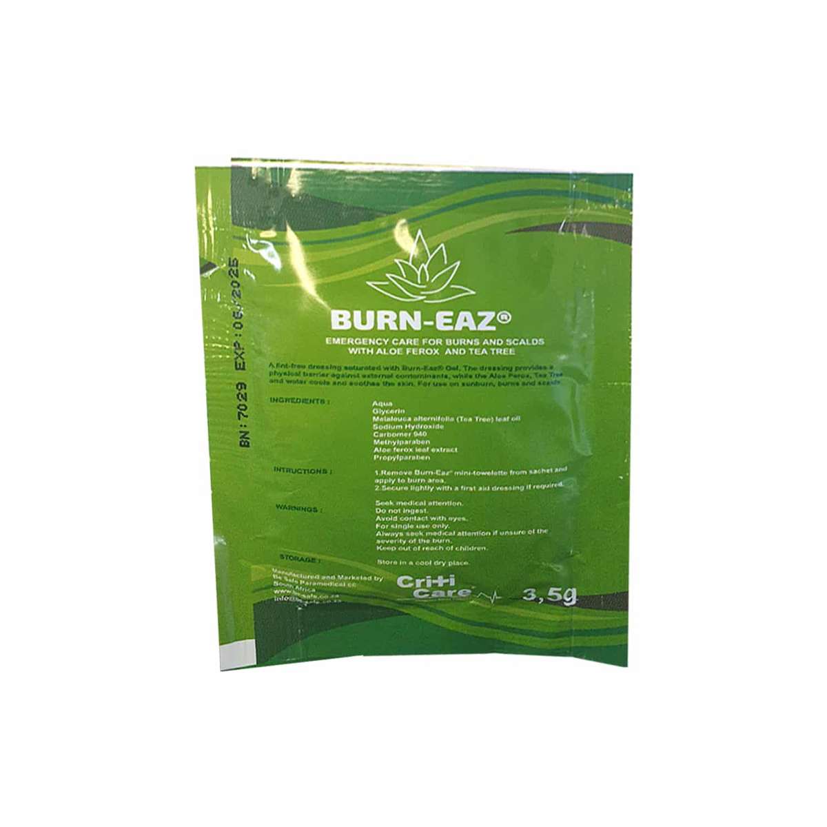 Burn-Eaz Gel Sachet 3,5ml