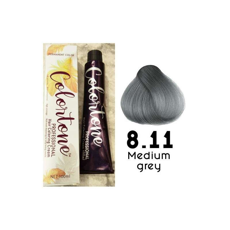 Colortone Professional Hair Dye Tint Double Coverage Coloring Cream - 6.2 Anti-red high lift chocola