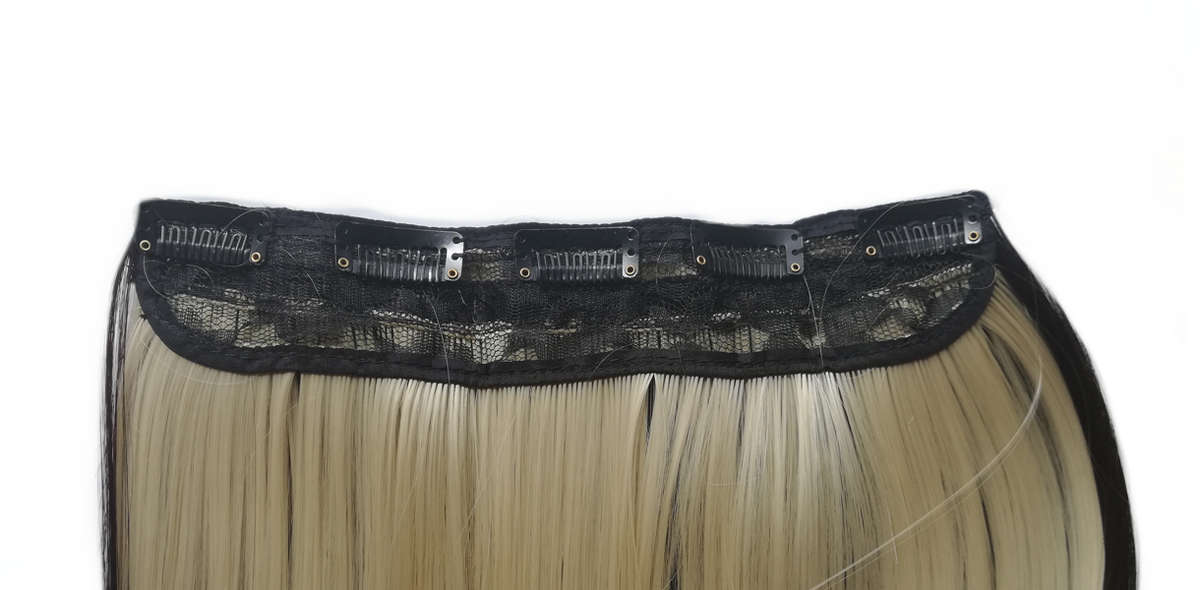 1 Piece Straight 5 Clip Synthetic Hair Extension XXL 60cm - 4-88 Expresso Mix