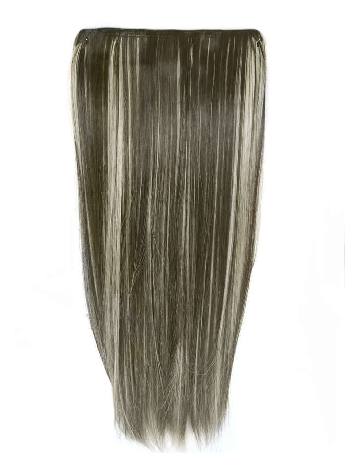 1 Piece Straight 5 Clip Synthetic Hair Extension XXL 60cm - 4-88 Expresso Mix