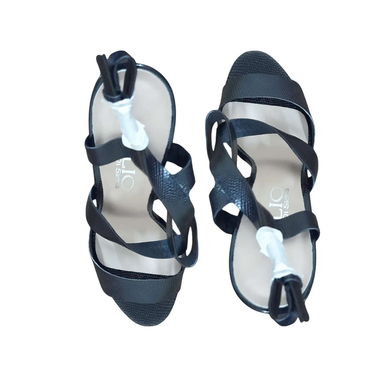 Palio De Siena Black Platform Heels