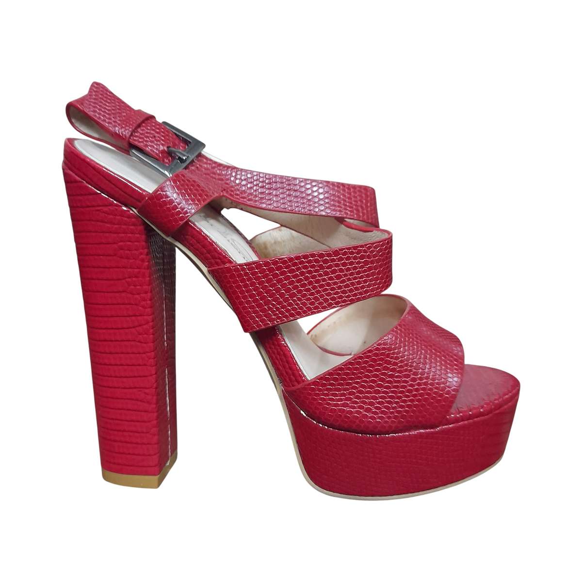 Palio De Siena Black Platform Heels