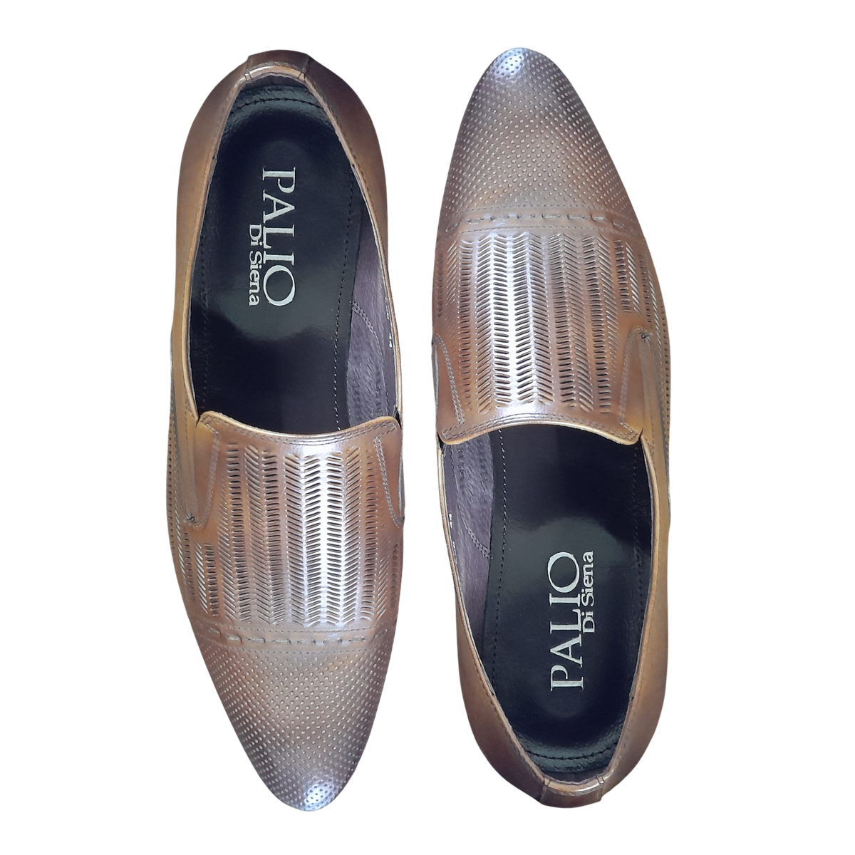 Brown Brogue Loafers