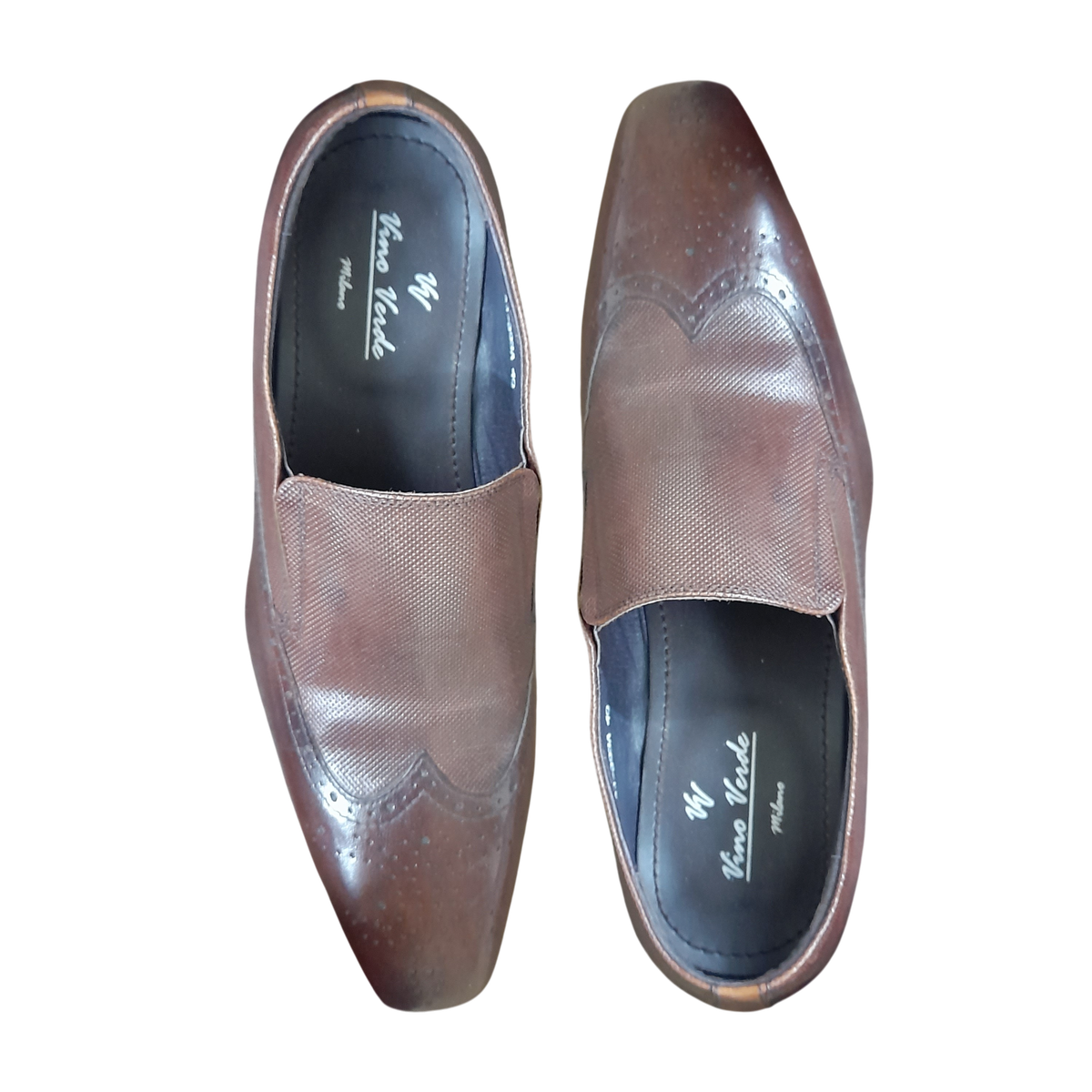 Brown Brogue Loafers