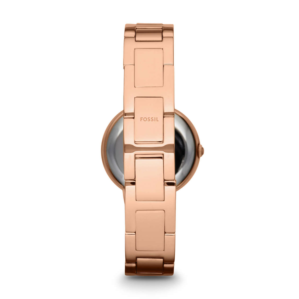 Fossil Rose Gold with Zirconias Ladies Watch (ES3284) - Virginia 30 mm