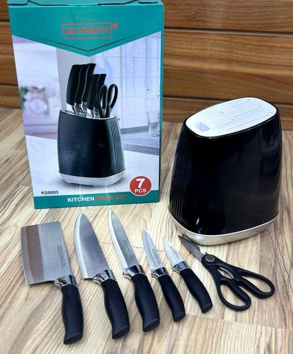 KUNSION KITCHEN KNIFE SET 7 PSC