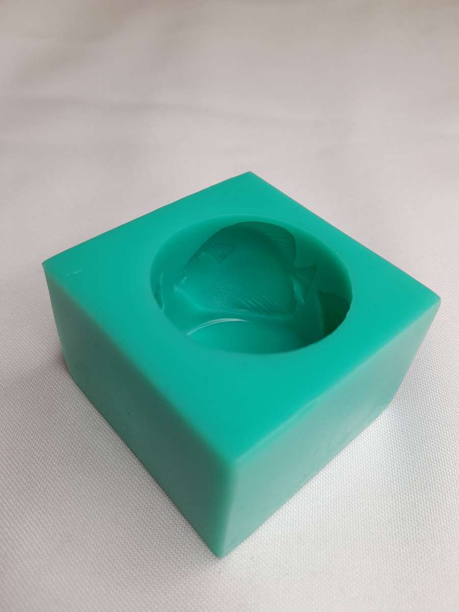 Coral Fish Round Silicone Mould