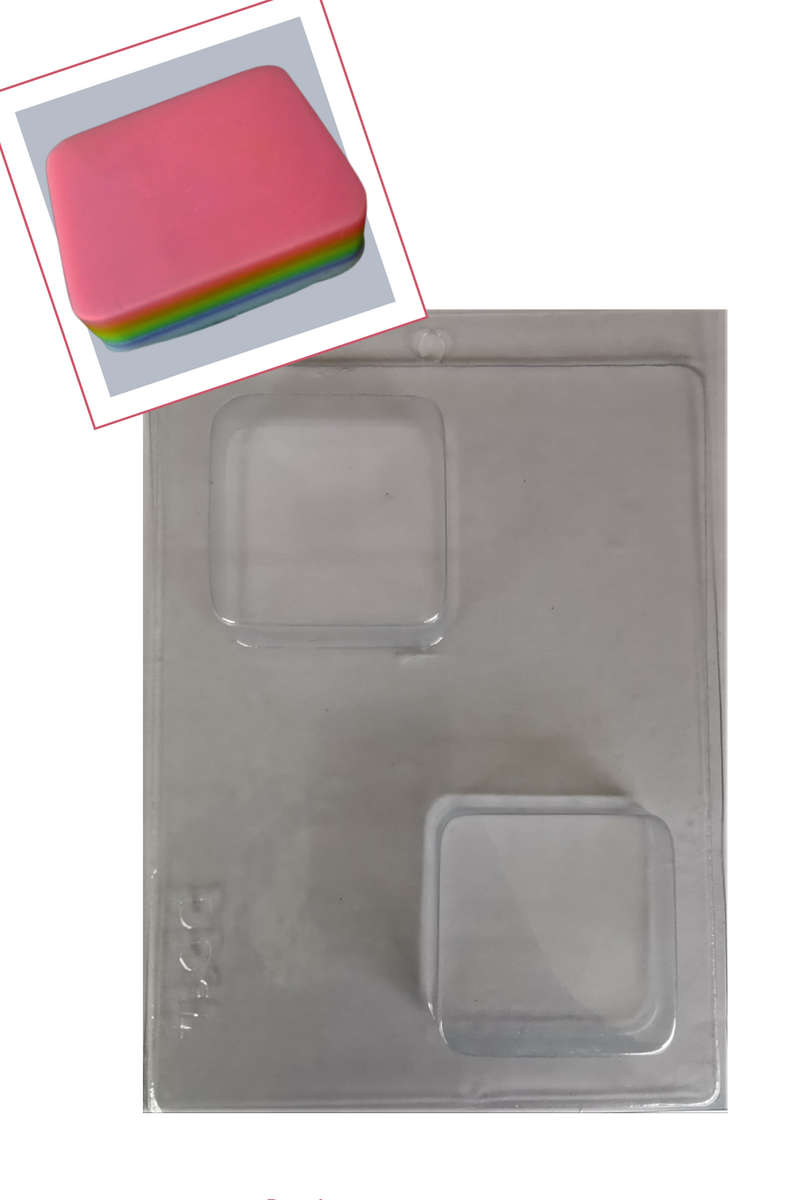 PVC Mould Square DD95 - 80g