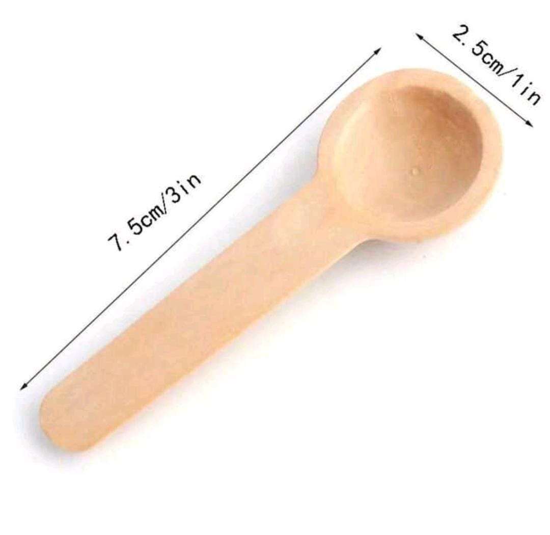 Wooden Measuring Spoons - 10pcs