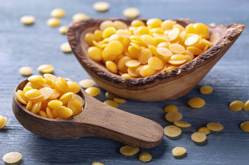 Beeswax Beads Natural - 1kg