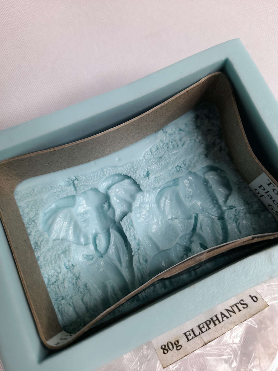 Elephants Soap Mould