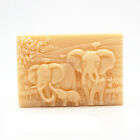 Elephants Soap Mould
