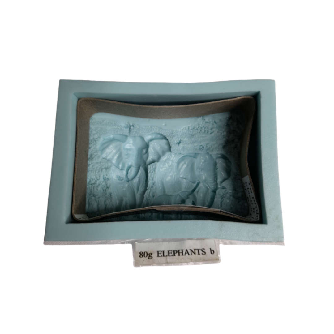 Elephants Soap Mould