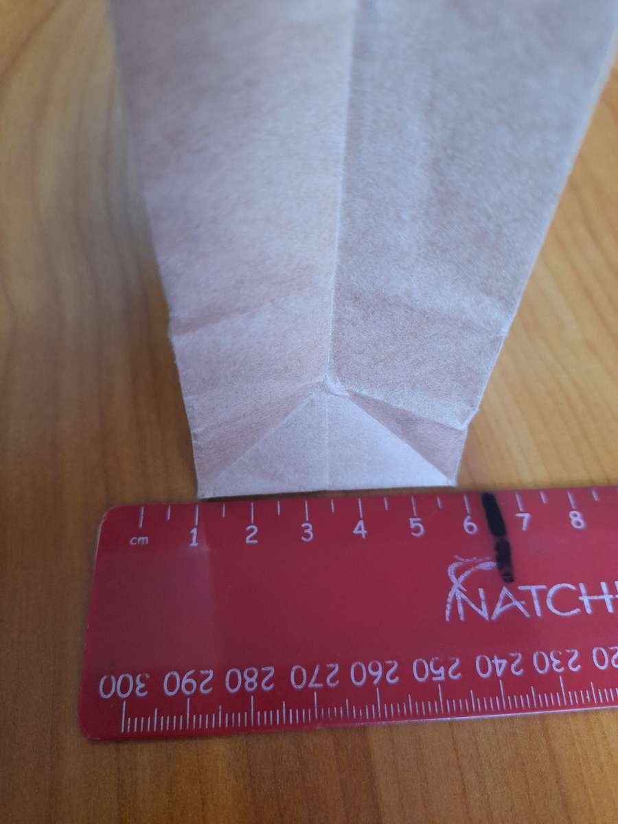 Small Window Tie Paper Bag