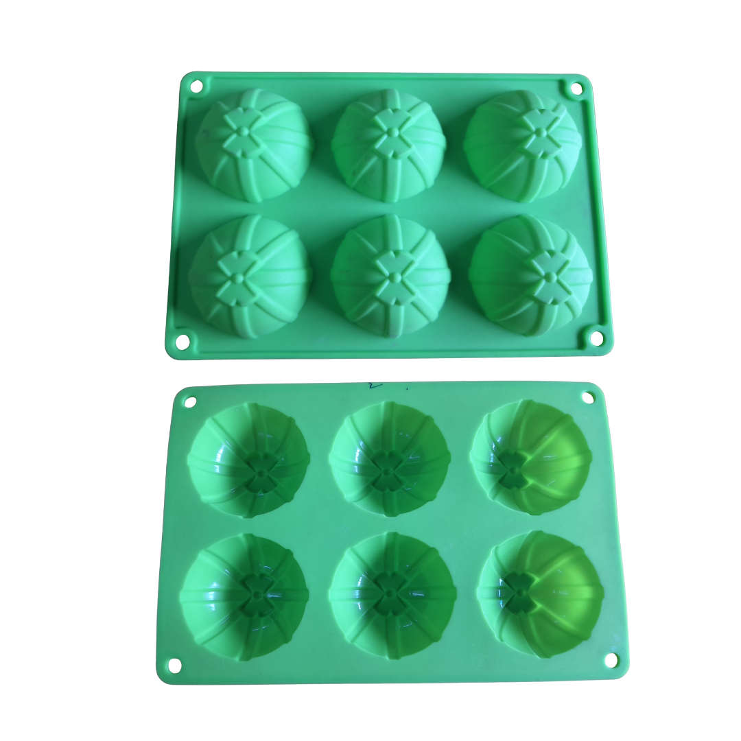 6 Cavity Round Ribbon Mould