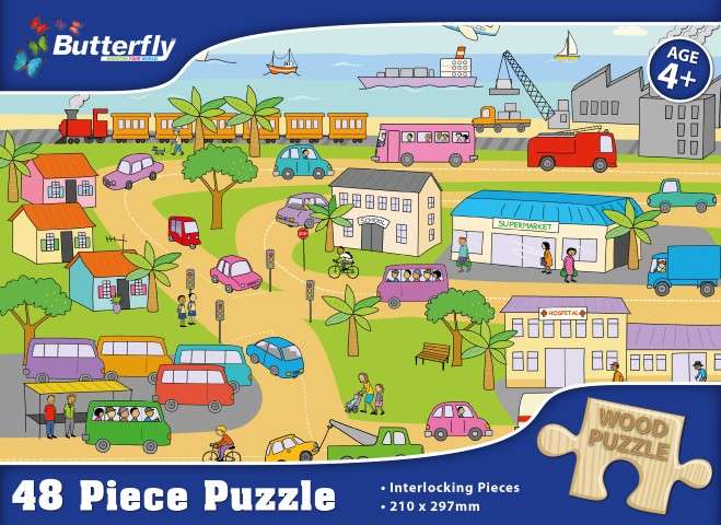 Fidget Toys - Stretchy Centipede (EACH) - Light Blue