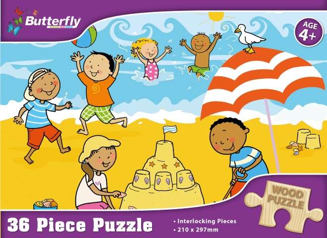 Wooden Doctor's Set in Tin Case