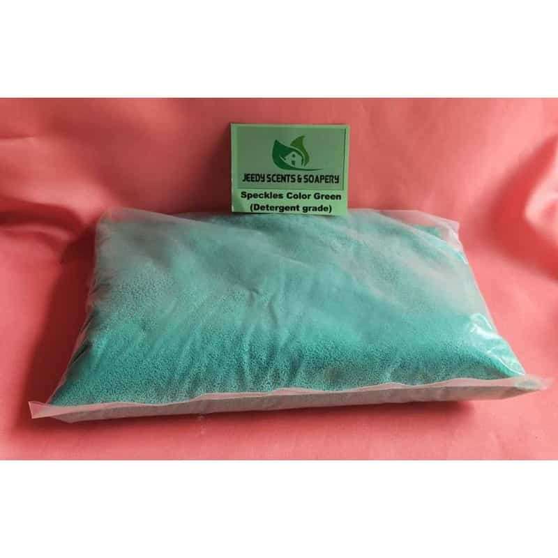 Detergent Washing Powder Green Speckles