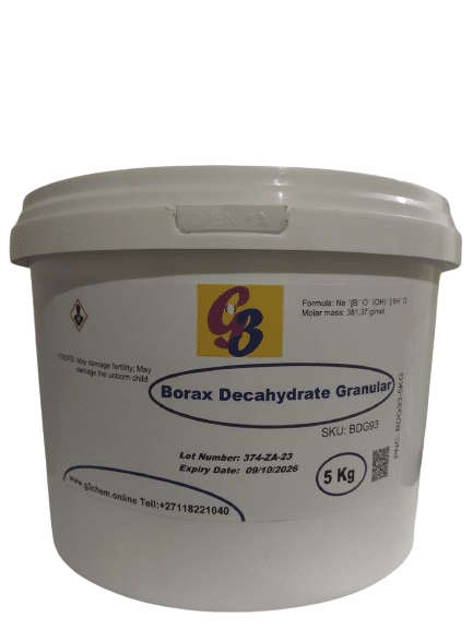 Borax (Sodium Tetraborate) Decahydrate Granular