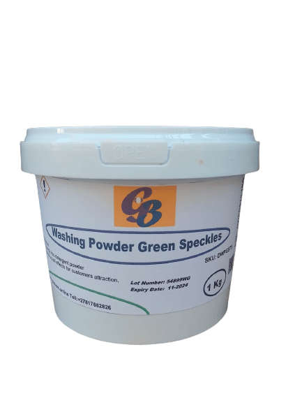 Detergent Washing Powder Green Speckles