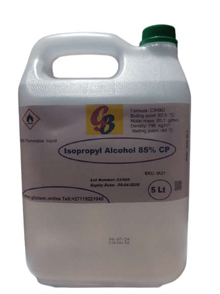 Isopropyl Alcohol 85% CP