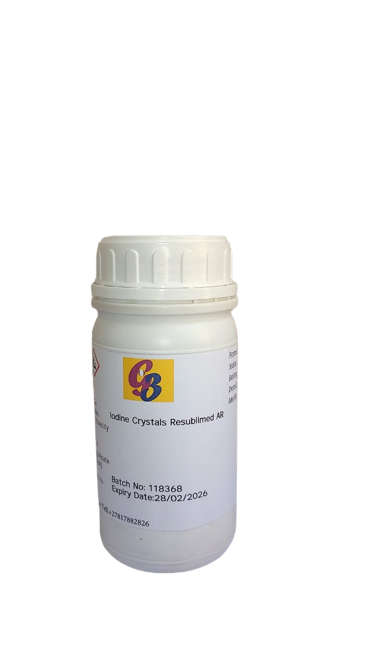 Iodine  Crystals Resublimed AR 99.99% - 100g