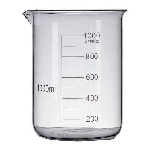 Glass Beakers Low Form - 1000ml