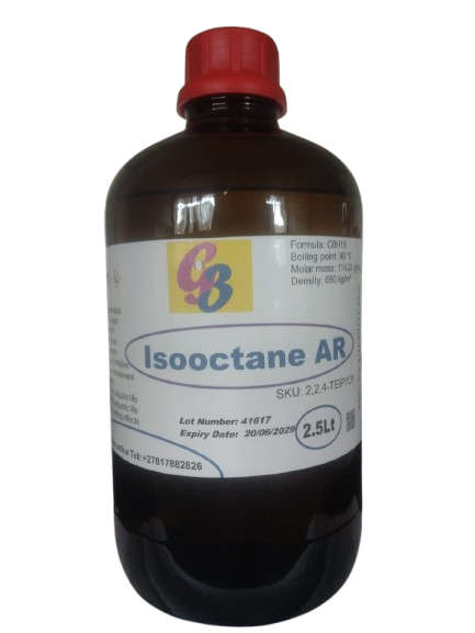 2,2,4-Trimethylpentane(Isooctane) 2.5Ltrs AR grade