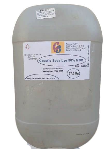 Caustic Soda (Sodium Hydroxide) Lye 50%