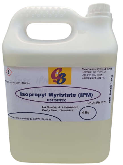 Isopropyl Myristate (IPM) USP/BP/FCC