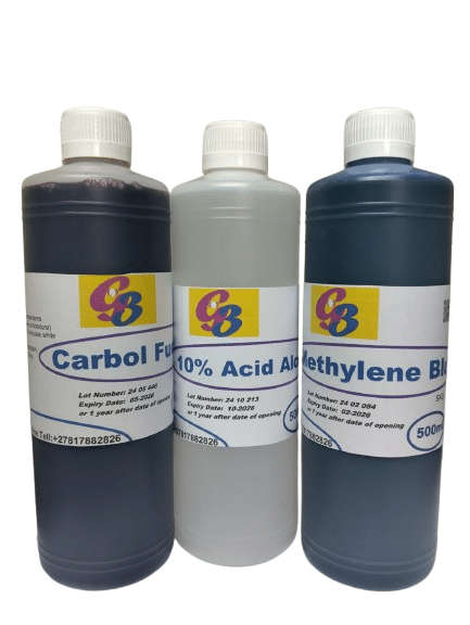 Ziehl-Neelsen Stain Kit (500mlx3)