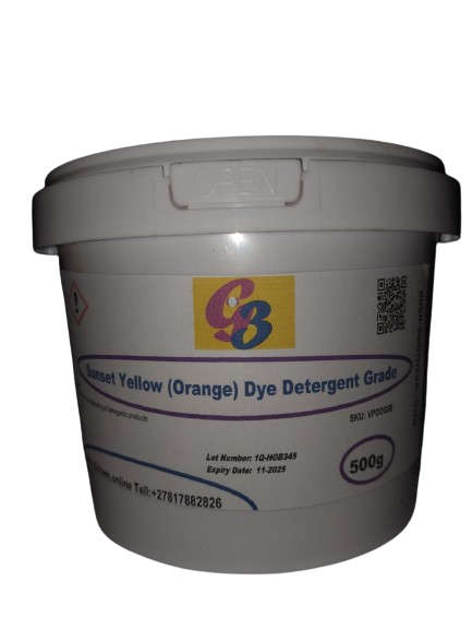 Sunset Yellow (Orange) Dye Detergent Grade