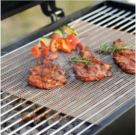Non Stick BBQ Mesh Grill Mat Cooking Sheet