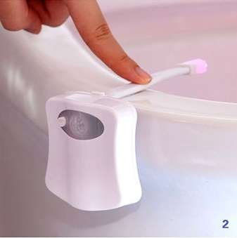 Motion Sensing Toilet bowl light