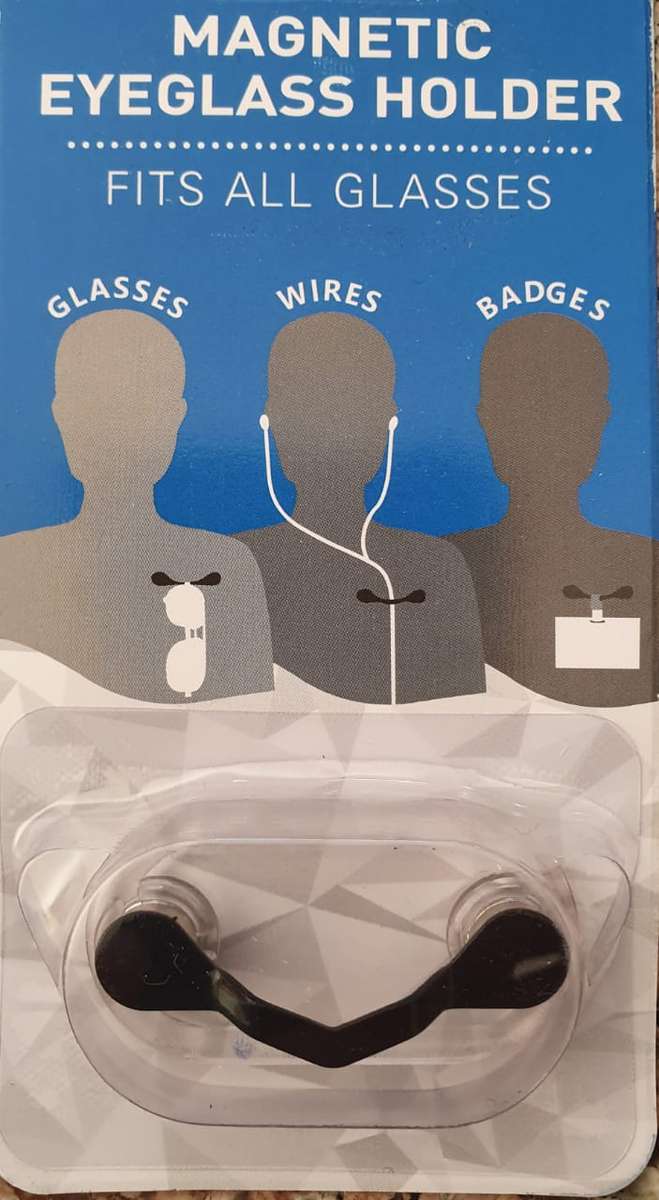 Magnetic Eyeglass Holders - 3 Pack