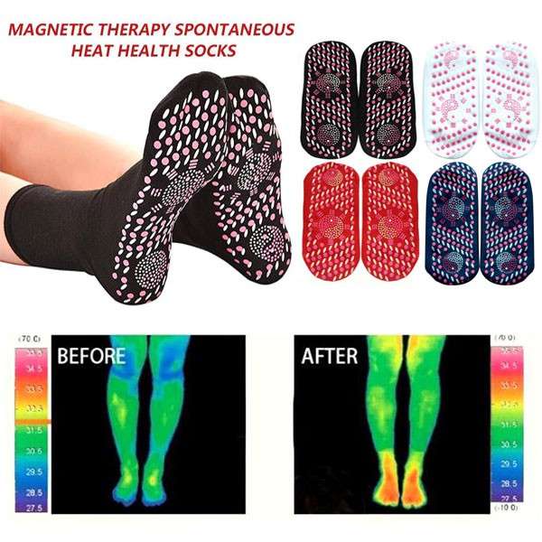 Magnetic Socks Self-Heating Tourmaline Socks
