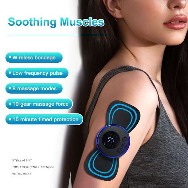 EMS ELECTRIC PULSE CERVICAL MUSCLE STIMULATOR